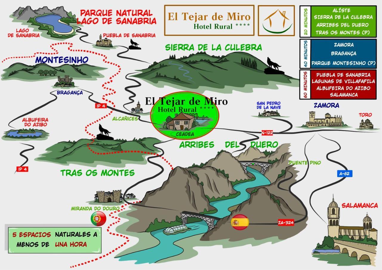 Hotel Rural El Tejar De Miro Ceadea Ngoại thất bức ảnh